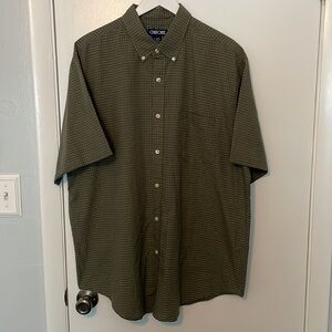 Cherokee Men’s Short Sleeve Button Down Shirt